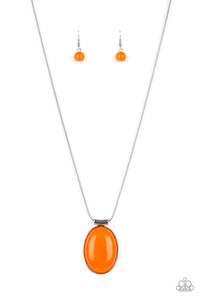 Raising Stardom Orange Necklace