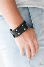 Load image into Gallery viewer, Downright Desperado Urban Leather Bracelet Brown or Black
