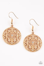 Load image into Gallery viewer, Paparazzi Rochester Royals Gold Earrings
