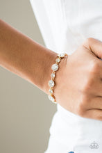 Load image into Gallery viewer, Paparazzi Starstruck Sparkle Gold Bracelet
