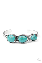 Load image into Gallery viewer, Stone Shop Women&#39;s Blue Cuff Bracelet
