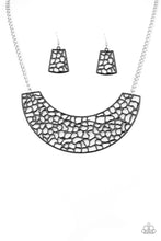 Load image into Gallery viewer, Powerful Prowl Wide Necklace - Choose from Black or Blue
