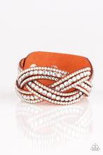Load image into Gallery viewer, Paparazzi - Bring On the Bling - Orange Wrap Bracelet

