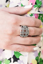 Load image into Gallery viewer, Paparazzi Crazy About Daises Silver Ring
