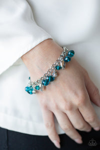 Paparazzi Dazing Dazzle Blue Bracelet