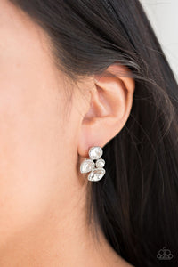 Super Superstar White Post Earrings