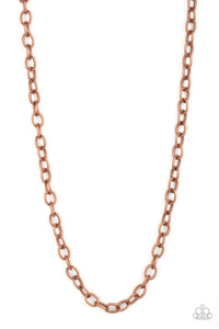 Paparazzi Courtside Seats Men's Cooper Chain Necklace