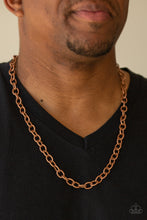 Load image into Gallery viewer, Paparazzi Courtside Seats Men&#39;s Cooper Chain Necklace
