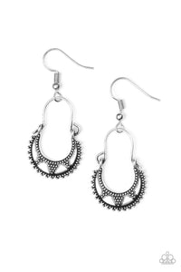 Paparazzi - Industrially Indigenous - Silver Earrings