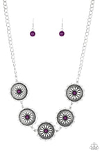 Load image into Gallery viewer, Paparazzi Me-dallions, Myself, and I - Purple Necklace
