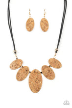 Load image into Gallery viewer, Nature&#39;s Fines Cork and Gold Necklace
