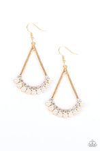 Load image into Gallery viewer, Top to the Bottom Gold Earrings
