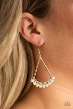 Load image into Gallery viewer, Top to the Bottom Gold Earrings
