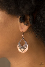 Load image into Gallery viewer, Totally Terrestrial Women&#39;s Copper Earrings
