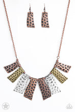 Load image into Gallery viewer, Paparazzi - A Fan of the Tribe - Multicolor Necklace Blockbuster
