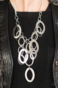 Paparazzi - A Silver Spell - Silver Necklace Blockbuster