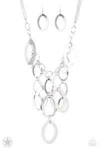 Paparazzi - A Silver Spell - Silver Necklace Blockbuster