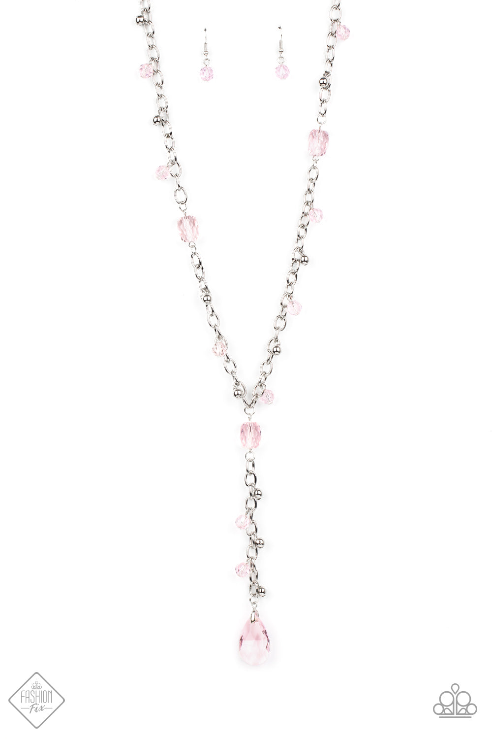 Paparazzi - Afterglow Party - Long Pink Necklace - Fashion Fix