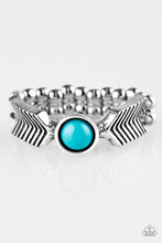 Load image into Gallery viewer, Awesomely Arrow Dynamic Blue Turquoise Ring
