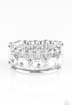 Load image into Gallery viewer, Backstage Sparkle White Rhinestone Ring
