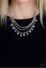 Load image into Gallery viewer, Paparazzi - Beach Flavor - Necklace  - Choose green, purple, yellow
