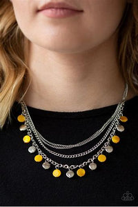 Paparazzi - Beach Flavor - Necklace  - Choose green, purple, yellow