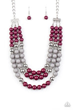 Load image into Gallery viewer, Paparazzi Bead Your Own Drum Purple Necklace
