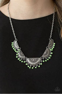 Paparazzi - Boho Baby Necklace - Choose from gold and green colors