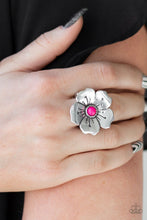 Load image into Gallery viewer, Boho Blossom Ring with Flower Shape - Choose from Pink or Purple
