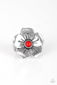 Boho Blossom Ring with Flower Shape - Choose from Pink or Purple