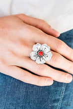 Load image into Gallery viewer, Boho Blossom Ring with Flower Shape - Choose from Pink or Purple
