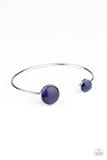 Load image into Gallery viewer, Paparazzi Brilliant Basic Blue Cuff Bracelet
