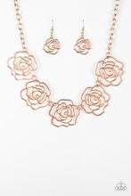 Load image into Gallery viewer, Paparazzi Budding Beauty Flower Necklace - Choose from Cooper and Rose Gold
