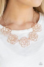 Load image into Gallery viewer, Paparazzi Budding Beauty Flower Necklace - Choose from Cooper and Rose Gold
