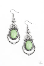 Load image into Gallery viewer, Wait and Sea Green Necklace, Cameo and Juliet Green Earrings - Jewelry Set 57
