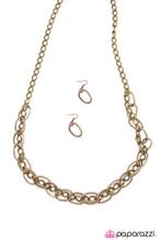 Load image into Gallery viewer, Paparazzi - CHAINS of Command - Brass Necklace
