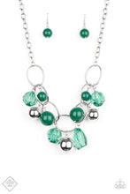 Load image into Gallery viewer, Fashion Fix Glimpses of Malibu - Cosmic Getaway Green Necklace - Sept 2020
