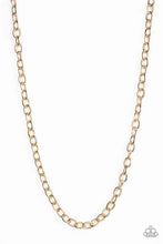 Load image into Gallery viewer, Paparazzi Courtside Seats Gold Chain Necklace
