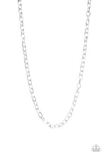 Load image into Gallery viewer, Paparazzi Courtside Seats Men&#39;s Silver Chain Necklace
