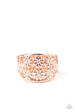 Load image into Gallery viewer, Paparazzi Crazy About Daisies Rose Gold Ring
