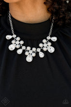 Load image into Gallery viewer, Fashion Fix Fiercely 5th Avenue - Demurely Debutante White Necklace - NWT068
