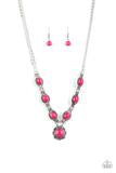 Load image into Gallery viewer, Dessert Dreaming, Serenely Southern, Mesa Mustang, Stone Gardenia - Pink Jewelry Set 53
