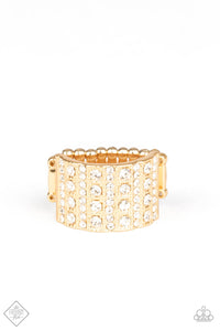 Fashion Fix Magnificent Musings Diamond Drama Gold Ring
