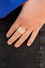 Load image into Gallery viewer, Fashion Fix Magnificent Musings Diamond Drama Gold Ring
