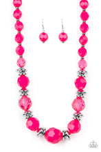 Load image into Gallery viewer, Dine and Dash Necklace - Choose from Green, Pink and Red Colors
