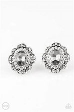 Load image into Gallery viewer, Paparazzi Dine and Dapper Black Clip On Earrings
