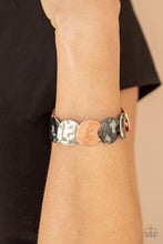 Load image into Gallery viewer, Paparazzi - Disc Disco - Multicolor Metal Stretch Bracelet
