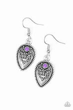 Load image into Gallery viewer, Distance Pasture Petite Purple Earrings Paparazzi
