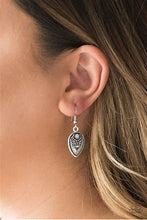 Load image into Gallery viewer, Paparazzi Distance Pasture Silver Earrings
