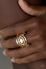 Load image into Gallery viewer, Paparazzi Divinely Deco Gold Ring
